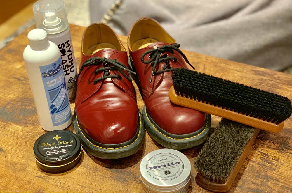 dr ストア martens ブーツ 手入れ